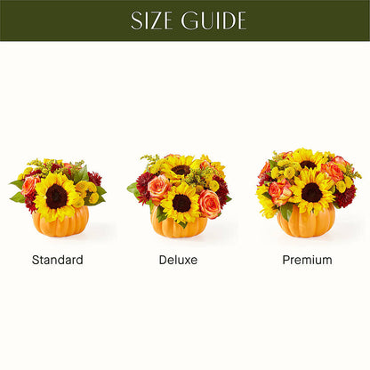 Golden Gourd Pumpkin Bouquet – TREASURE HUT FLOWERS GIFTS & GHSES, Delavan WI