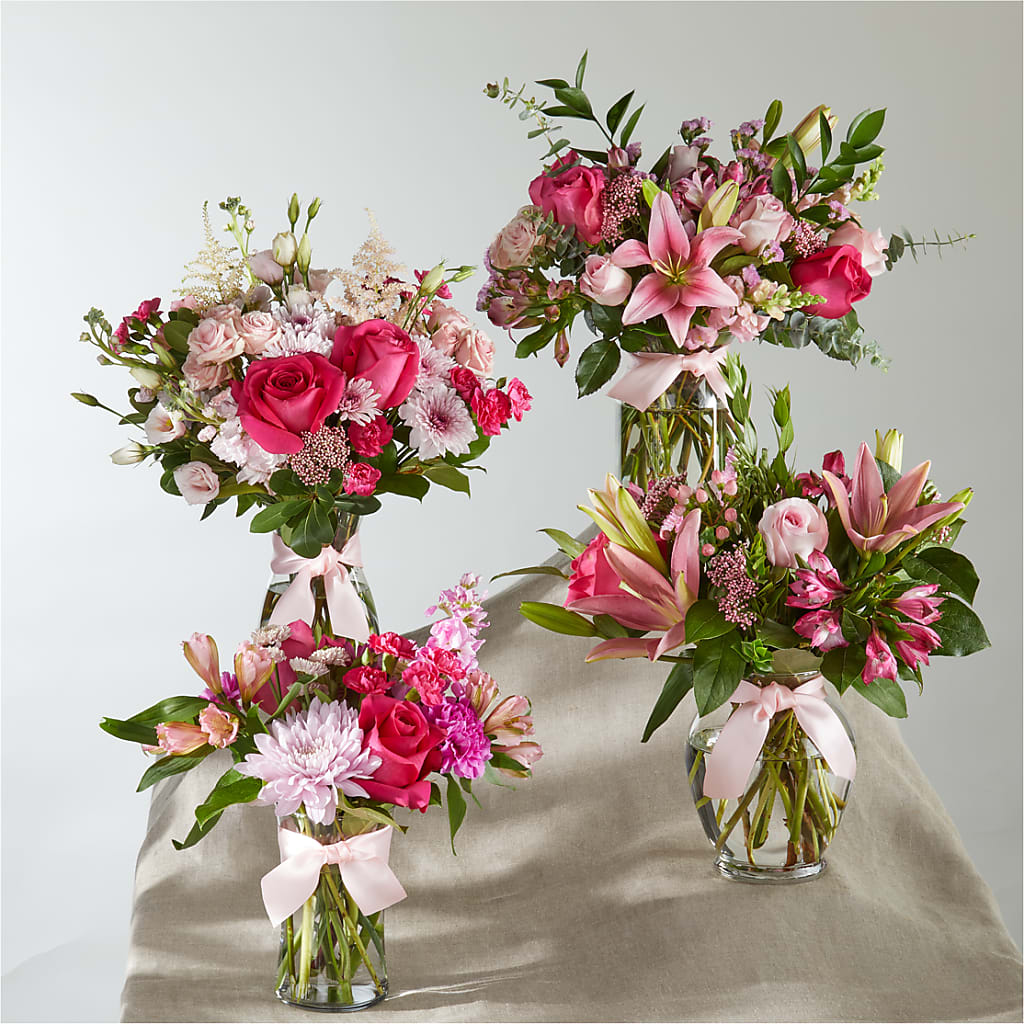 Pink Ribbon - A Florist Original – TREASURE HUT FLOWERS GIFTS & GHSES, Delavan WI