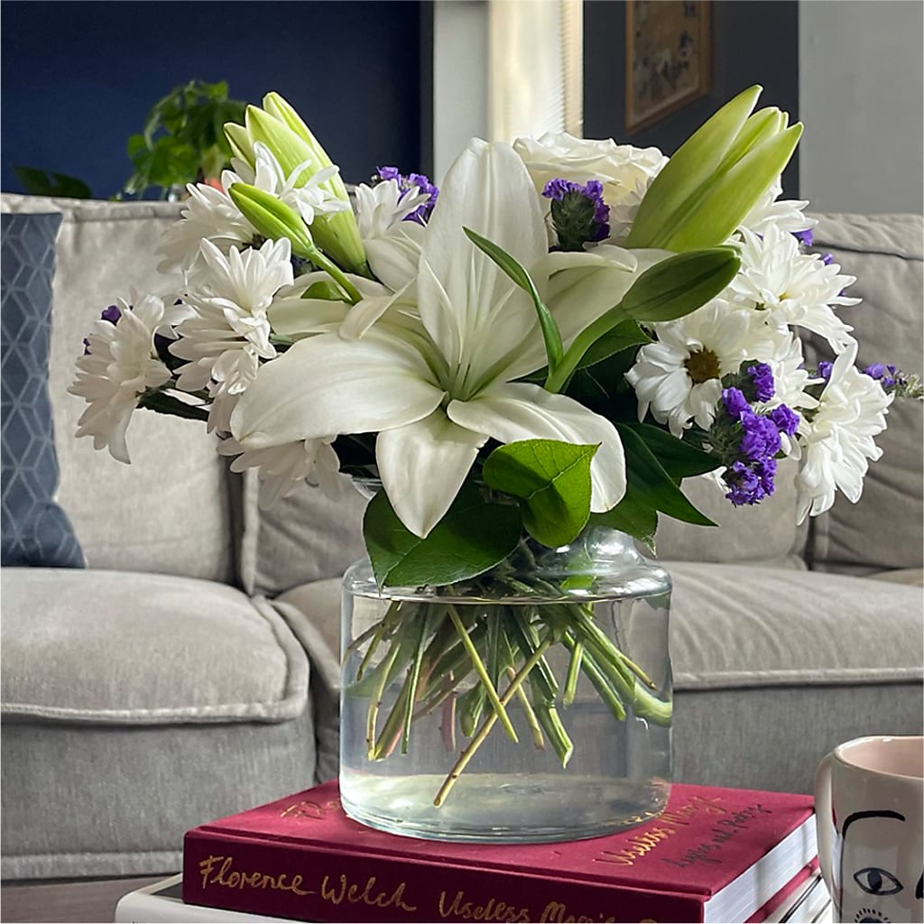 Beyond Blue Bouquet – TREASURE HUT FLOWERS GIFTS & GHSES, Delavan WI
