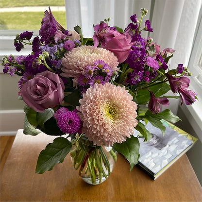 Ultraviolet Bouquet – TREASURE HUT FLOWERS GIFTS & GHSES, Delavan WI