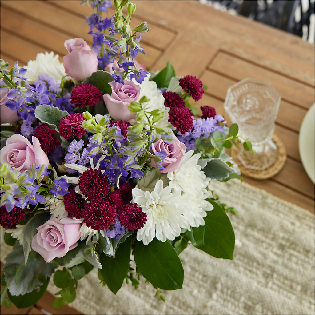 Violet Frost Bouquet – TREASURE HUT FLOWERS GIFTS & GHSES, Delavan WI
