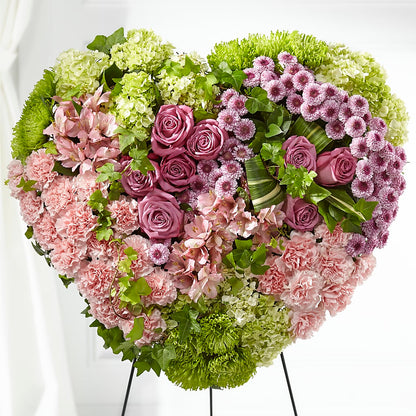Heartwarming Standing Heart – TREASURE HUT FLOWERS GIFTS & GHSES, Delavan WI