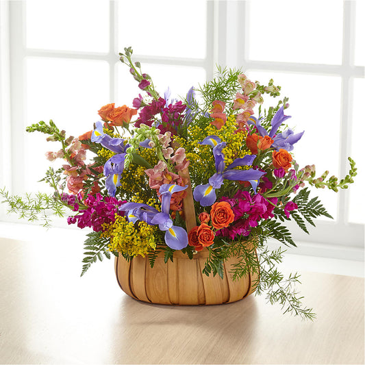 Garden of Life Basket – TREASURE HUT FLOWERS GIFTS & GHSES, Delavan WI