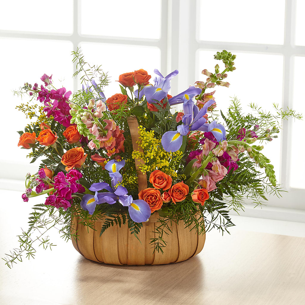 Garden of Life Basket – TREASURE HUT FLOWERS GIFTS & GHSES, Delavan WI
