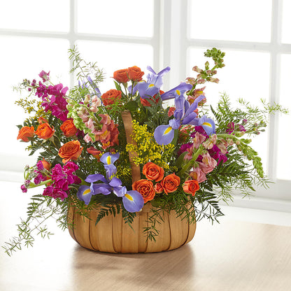 Garden of Life Basket – TREASURE HUT FLOWERS GIFTS & GHSES, Delavan WI