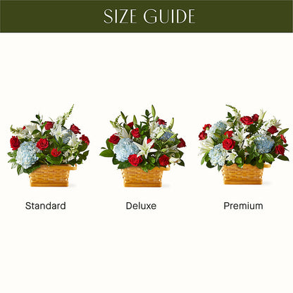 Greater Glory Basket – TREASURE HUT FLOWERS GIFTS & GHSES, Delavan WI