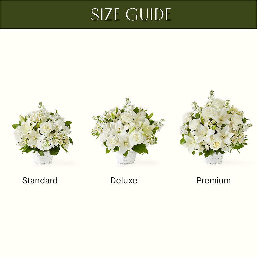 Peaceful Reflections Arrangement – TREASURE HUT FLOWERS GIFTS & GHSES, Delavan WI