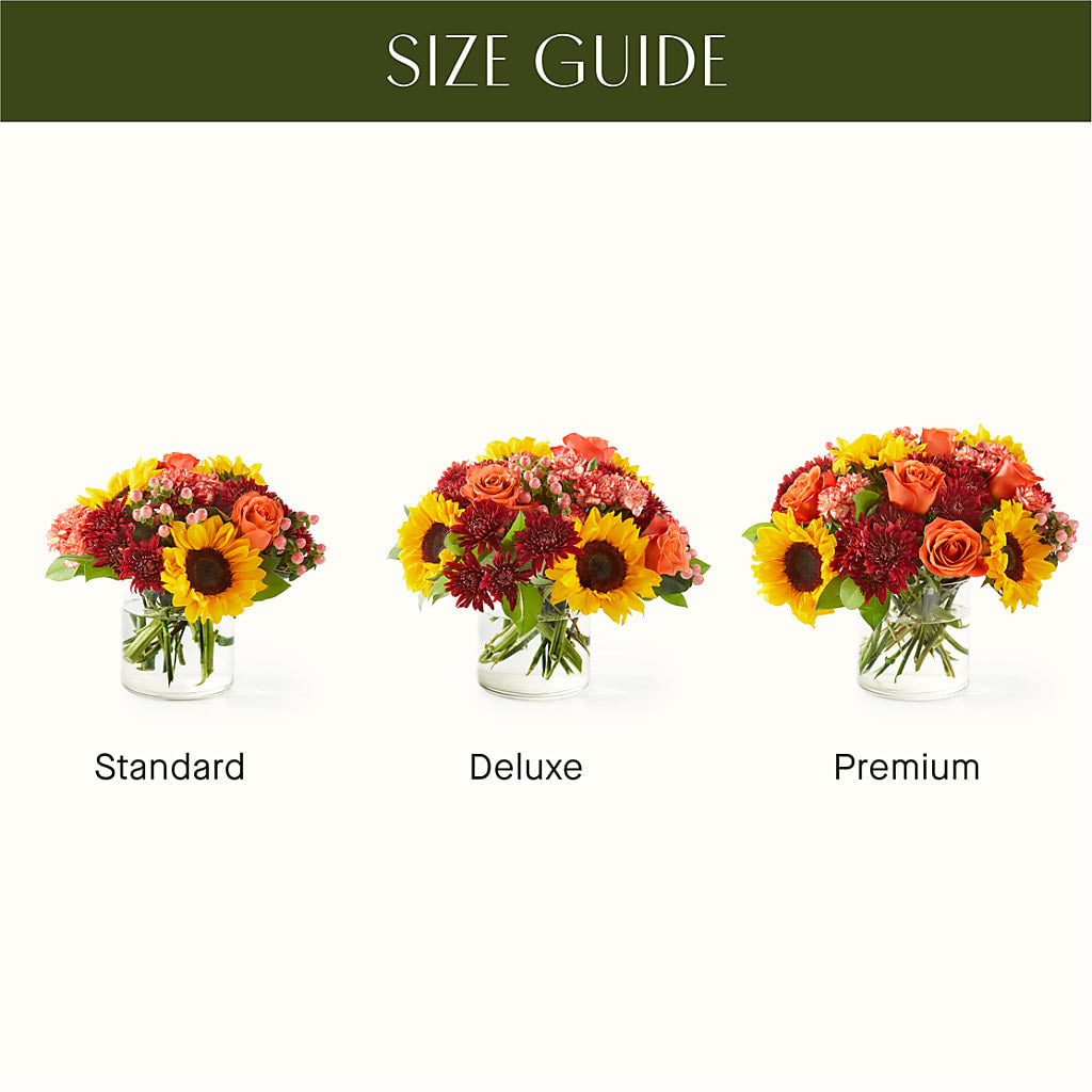 September Sunset Bouquet – TREASURE HUT FLOWERS GIFTS & GHSES, Delavan WI