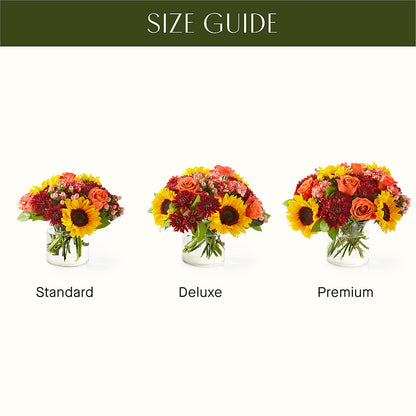 September Sunset Bouquet – TREASURE HUT FLOWERS GIFTS & GHSES, Delavan WI