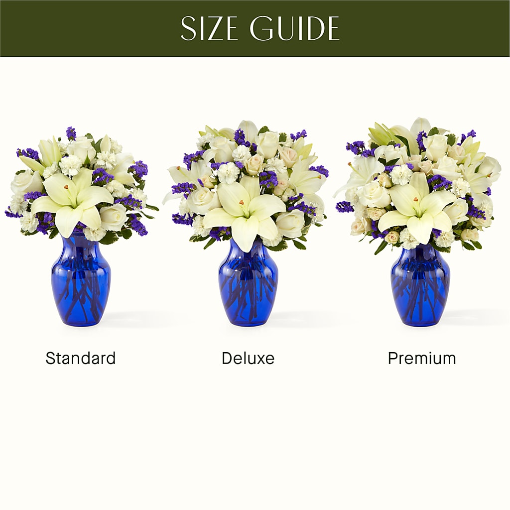 Sapphire Rush Bouquet – TREASURE HUT FLOWERS GIFTS & GHSES, Delavan WI