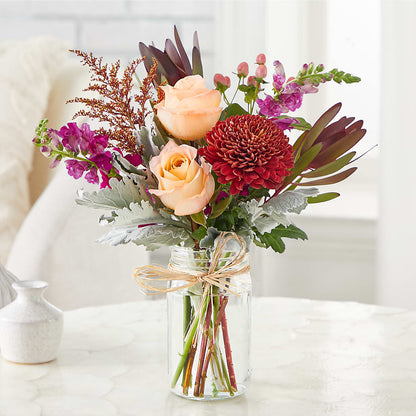 Moody Hues Bouquet – TREASURE HUT FLOWERS GIFTS & GHSES, Delavan WI