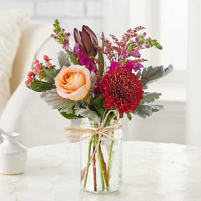 Moody Hues Bouquet – TREASURE HUT FLOWERS GIFTS & GHSES, Delavan WI