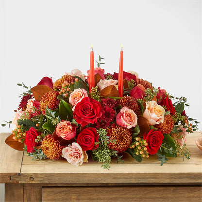 Gather Near Centerpiece – TREASURE HUT FLOWERS GIFTS & GHSES, Delavan WI