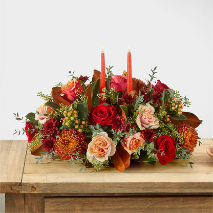 Gather Near Centerpiece – TREASURE HUT FLOWERS GIFTS & GHSES, Delavan WI
