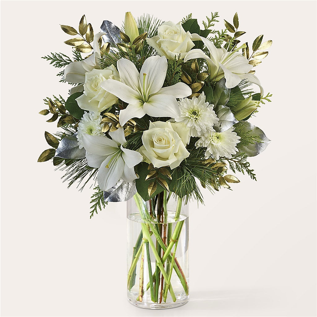 Wintry Mix Bouquet – TREASURE HUT FLOWERS GIFTS & GHSES, Delavan WI