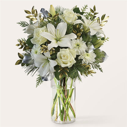 Wintry Mix Bouquet – TREASURE HUT FLOWERS GIFTS & GHSES, Delavan WI