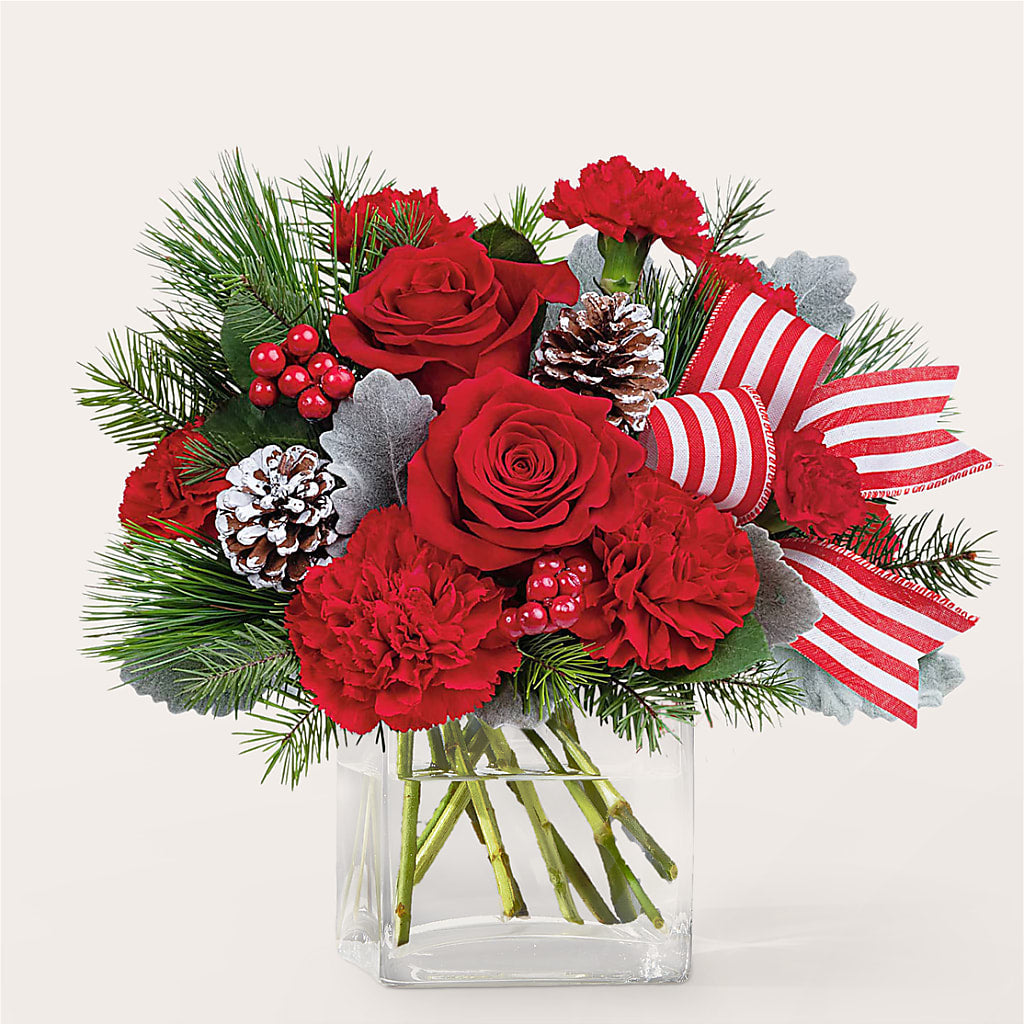 Baking Spirits Bright Bouquet – TREASURE HUT FLOWERS GIFTS & GHSES, Delavan WI