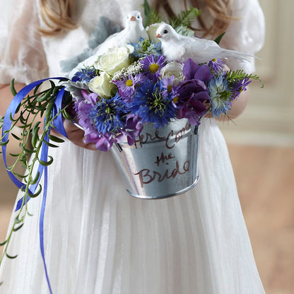 Enchantment Flower Girl Arrangement – TREASURE HUT FLOWERS GIFTS & GHSES, Delavan WI