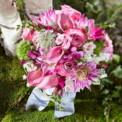 Pink Profusion Bouquet – TREASURE HUT FLOWERS GIFTS & GHSES, Delavan WI