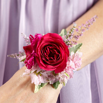 Rose Charm Corsage – TREASURE HUT FLOWERS GIFTS & GHSES, Delavan WI