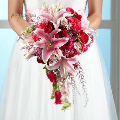 Lily & Rose Bouquet – TREASURE HUT FLOWERS GIFTS & GHSES, Delavan WI