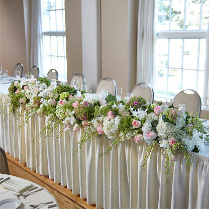 State of Joy Head Table Arrangement – TREASURE HUT FLOWERS GIFTS & GHSES, Delavan WI