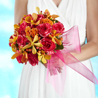 Brilliant Shades of Love Bouquet – TREASURE HUT FLOWERS GIFTS & GHSES, Delavan WI